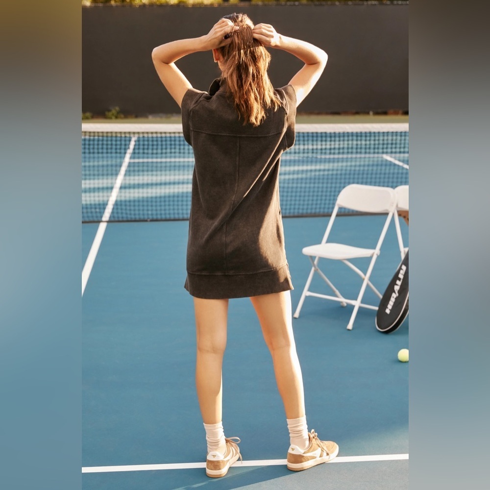 Daily Practice by Anthropologie Meru Zip-Front Mini Dress - Picture 8 of 11